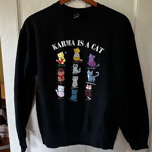 Taylor Swift Karma Cat Crewneck